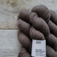 Back Yoke Sweater by Noriko Ichikawa