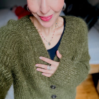 Boxy Raglan Cardi (One Colour) by Joji Locatelli