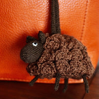 Tennyson the Sheep Bag Charm by Cassandra Jones