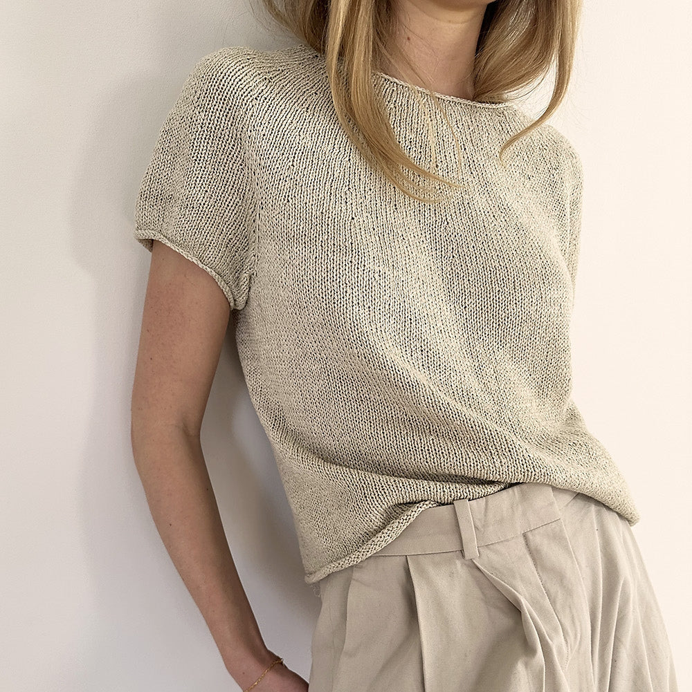 Plain Yoke Tee 22 by Lene Holme Samsøe (Terrasse) – Sonder Yarn Co.