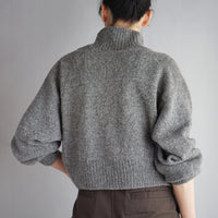 Back Yoke Sweater by Noriko Ichikawa