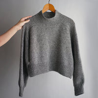 Back Yoke Sweater by Noriko Ichikawa