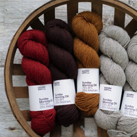 Harvest Flower Sweater by Jessie Maed Designs