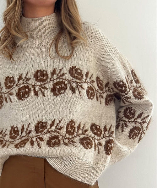 Rosie Sweater by Lene Holme Samsøe – Sonder Yarn Co.