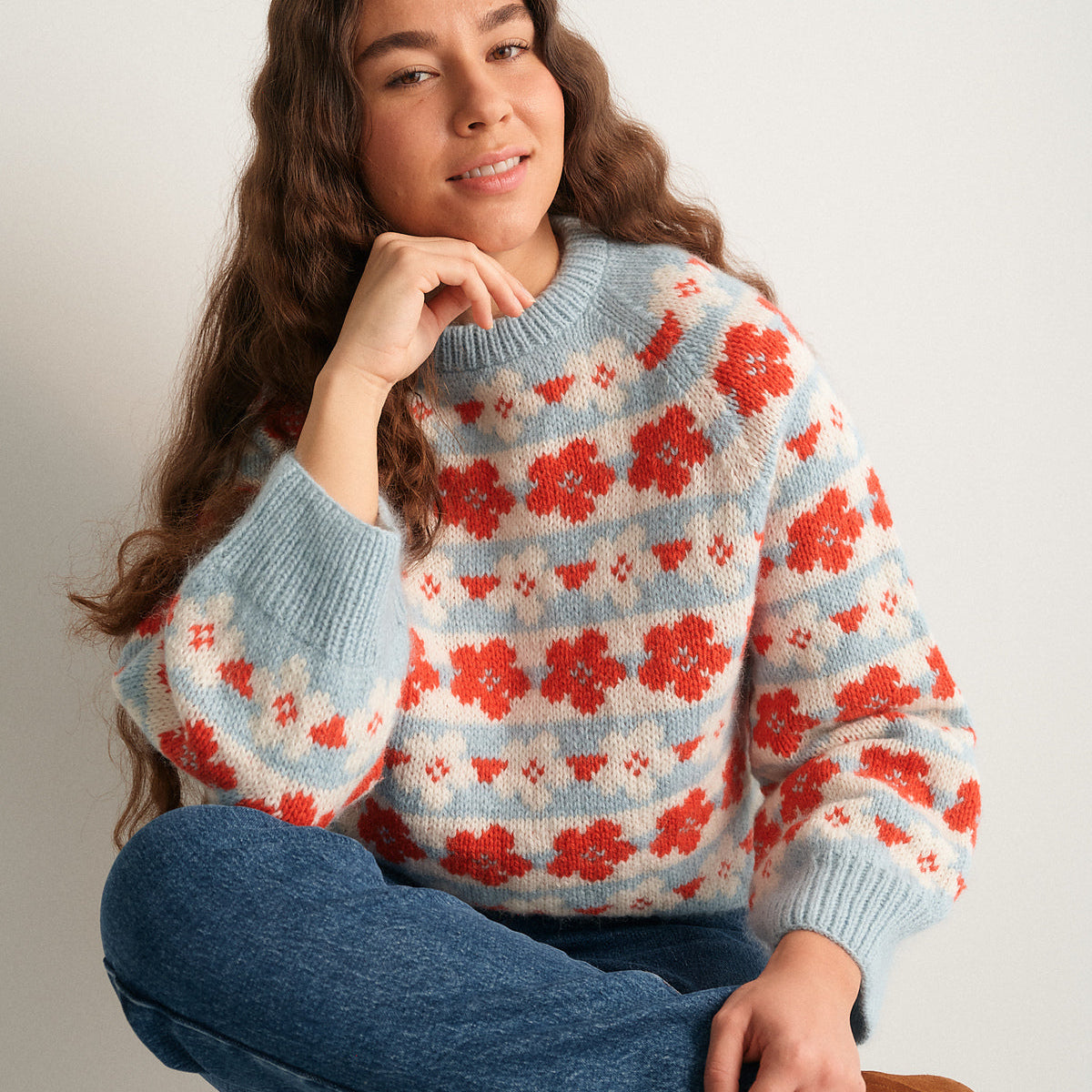 Apple Flower by Clara Eggers – Sonder Yarn Co.