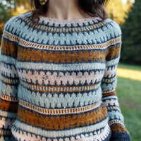 Scrappy Yoke Sweater by Olga Putano