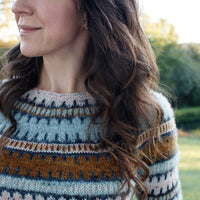 Scrappy Yoke Sweater by Olga Putano