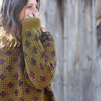 Pressed Flowers Pullover by Amy Christoffers