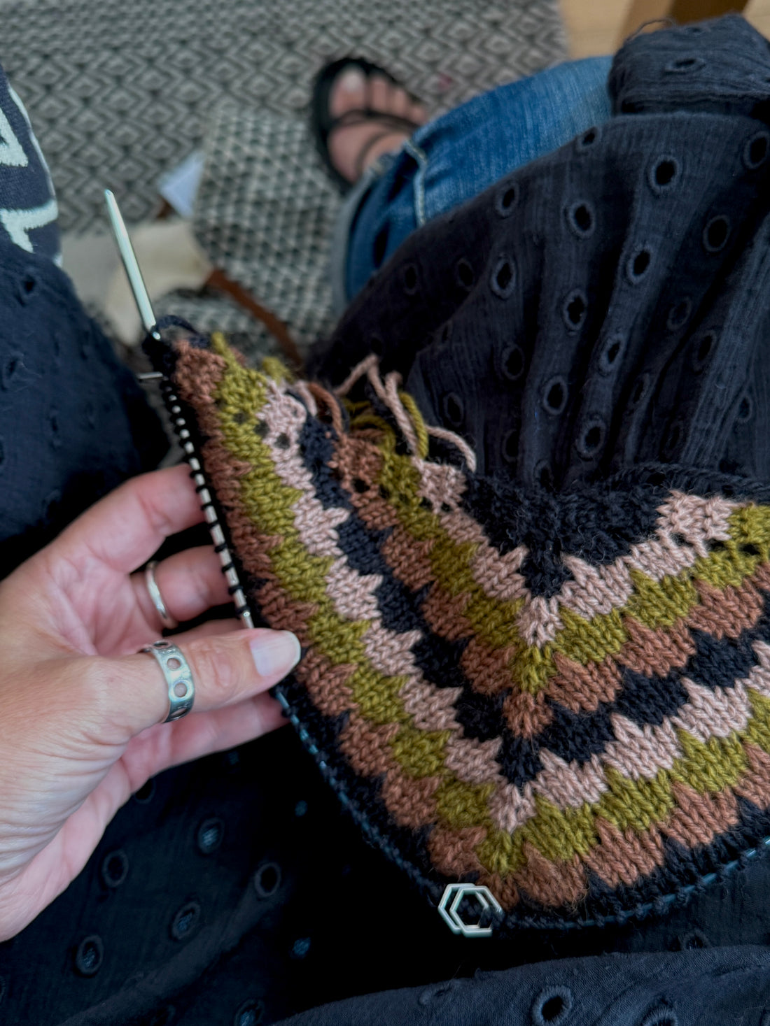 Bao Bao Shawl by Isabell Kraemer (4-colour)