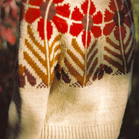 Harvest Flower Sweater by Jessie Maed Designs