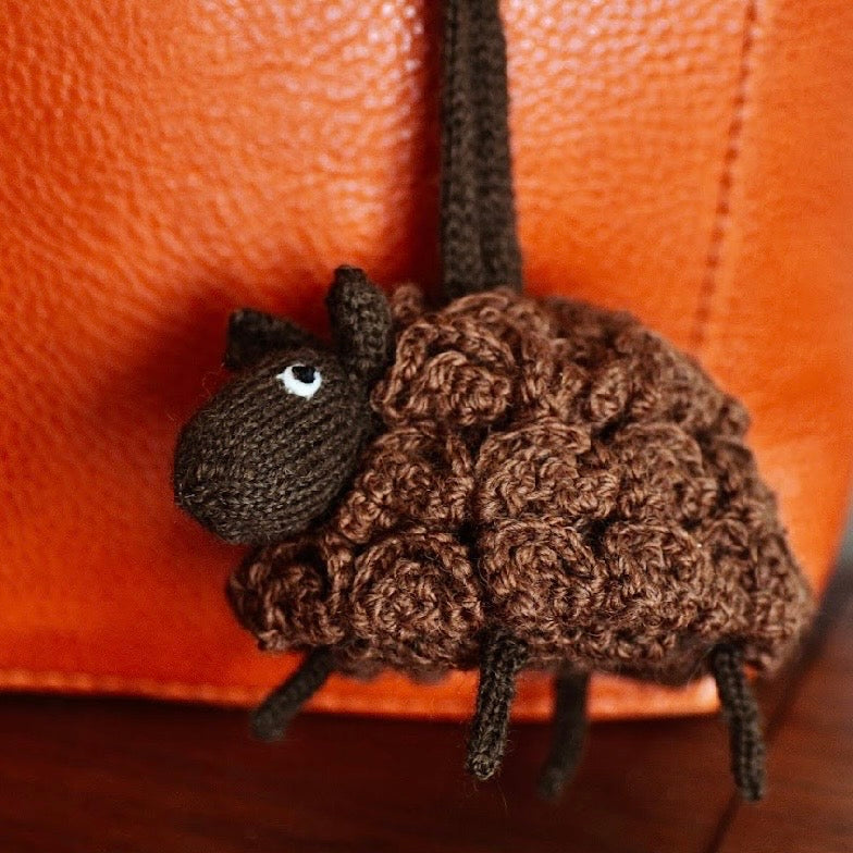 Tennyson the Sheep Bag Charm by Cassandra Jones