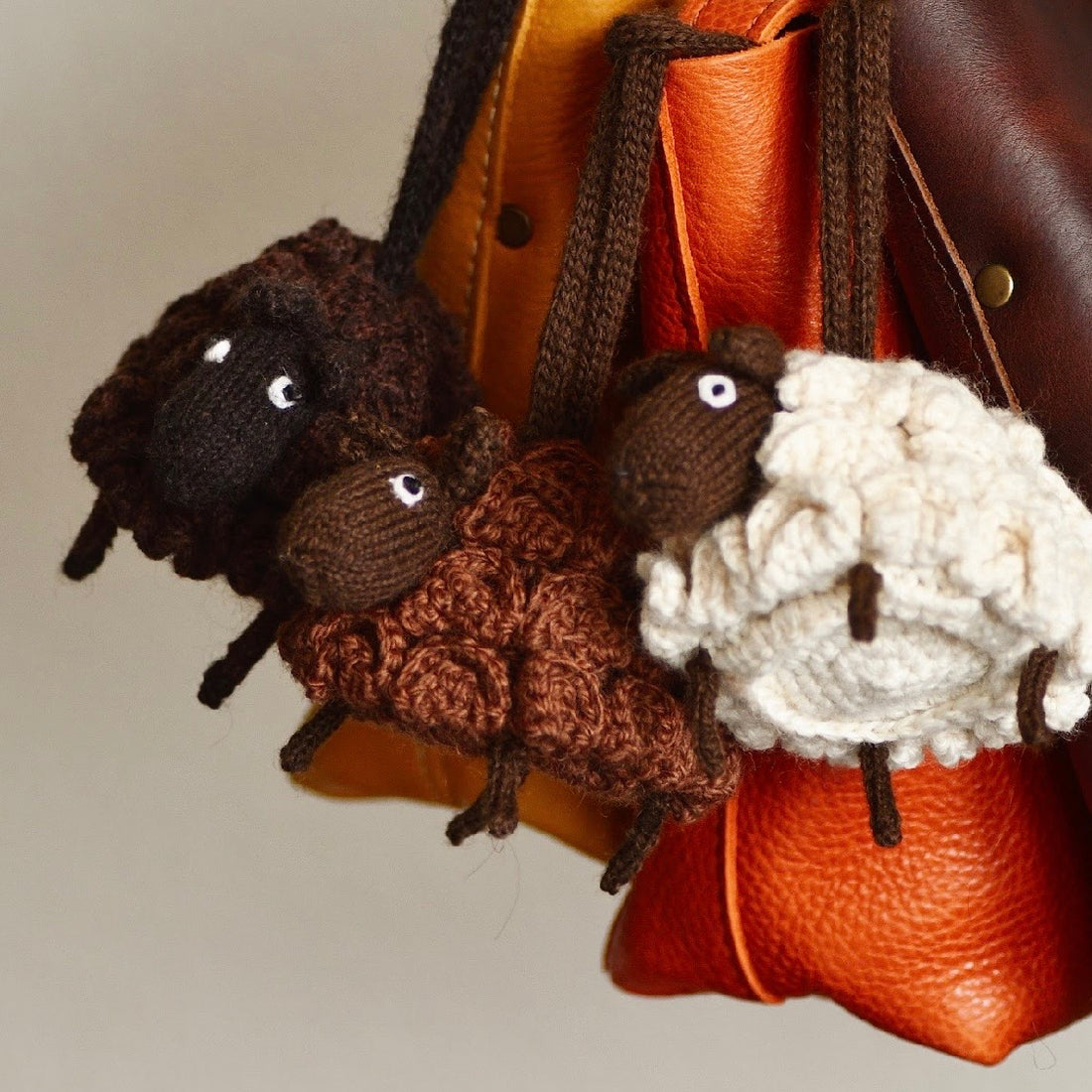 Tennyson the Sheep Bag Charm by Cassandra Jones