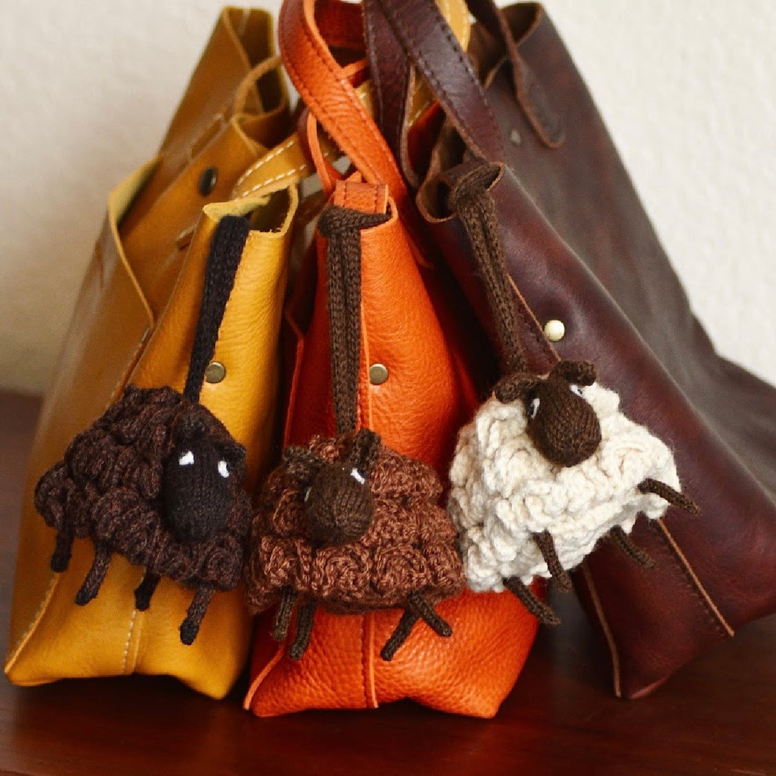 Tennyson the Sheep Bag Charm by Cassandra Jones