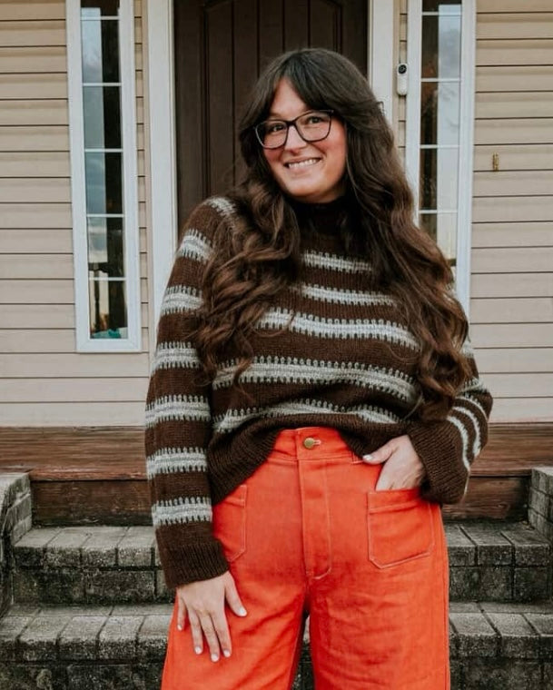 Norma Sweater by My Favourite Things Knitwear (Sunday Morning DK)