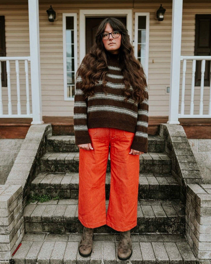 Norma Sweater by My Favourite Things Knitwear (Sunday Morning DK)