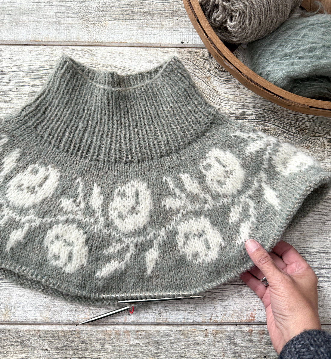 Rosie Yoke Sweater by Lene Holme Samsøe