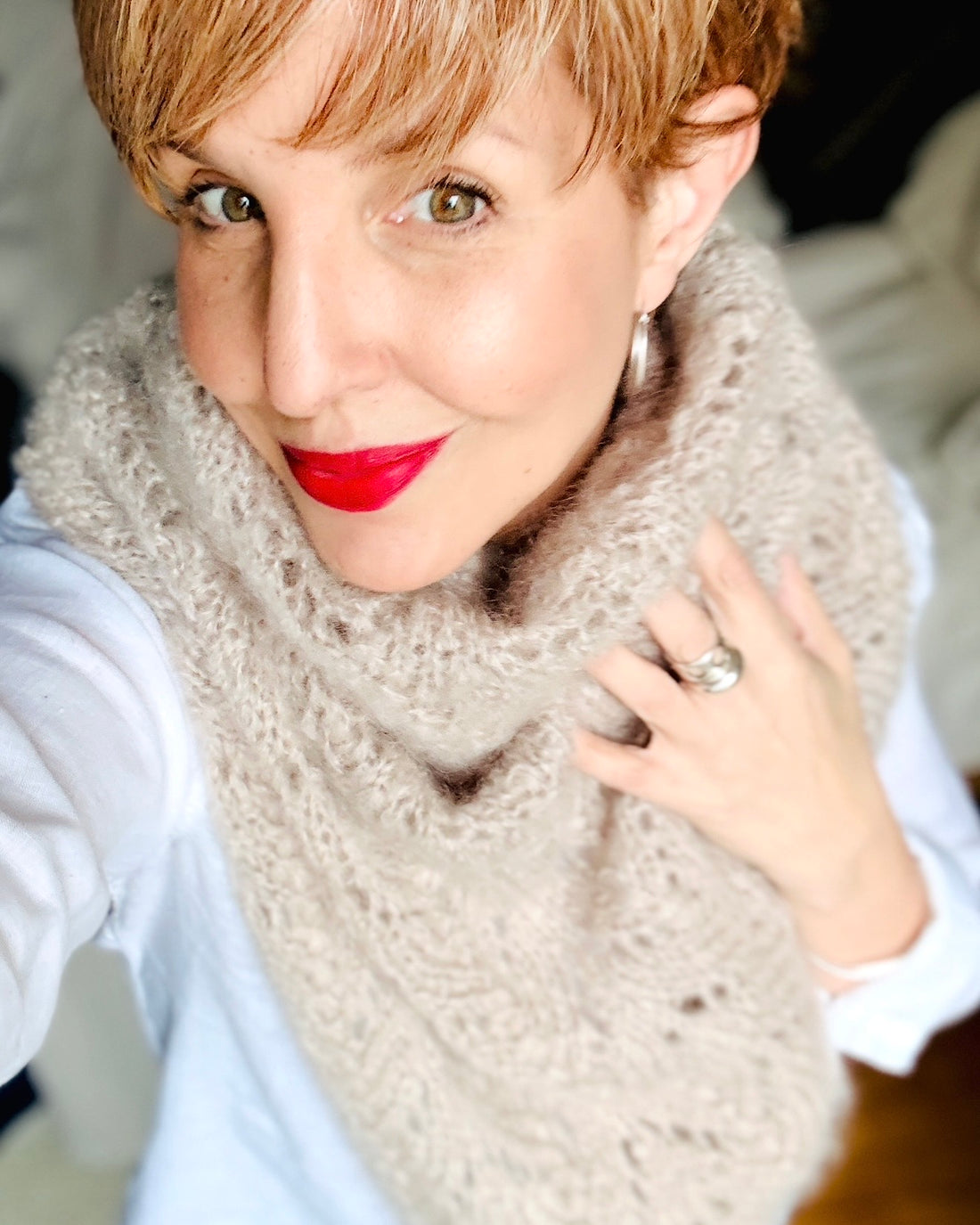 Cozy Walk Shawl by Isabell Kraemer