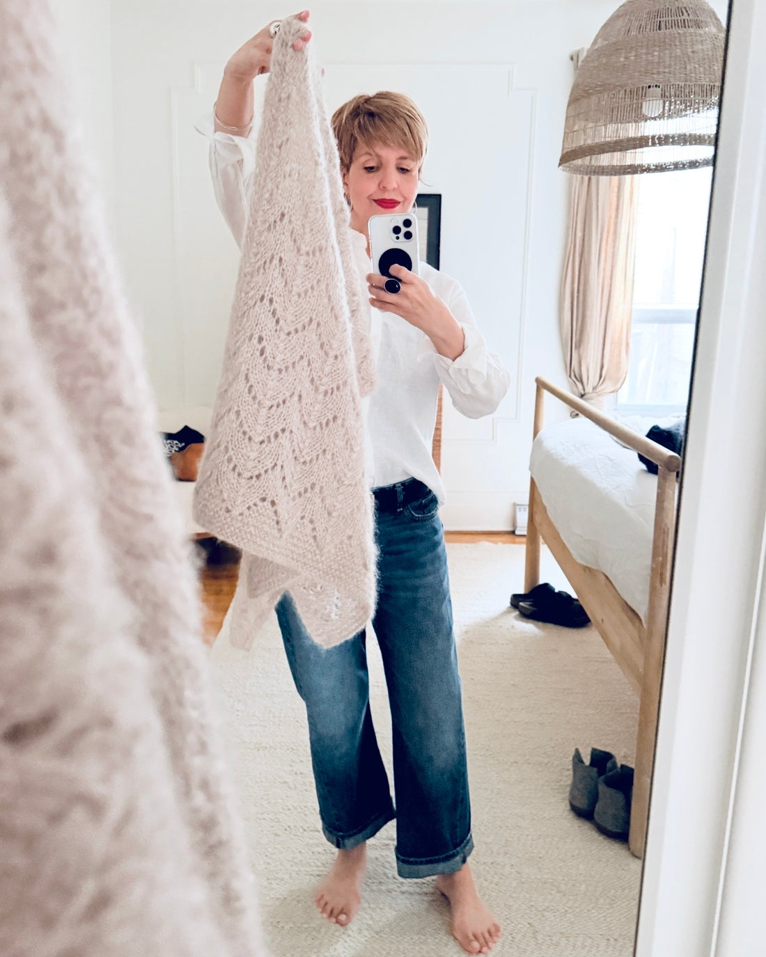 Cozy Walk Shawl by Isabell Kraemer