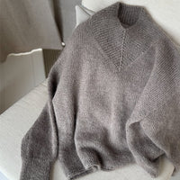 High V Loop Sweater by Other Loops (Haven + Halo)