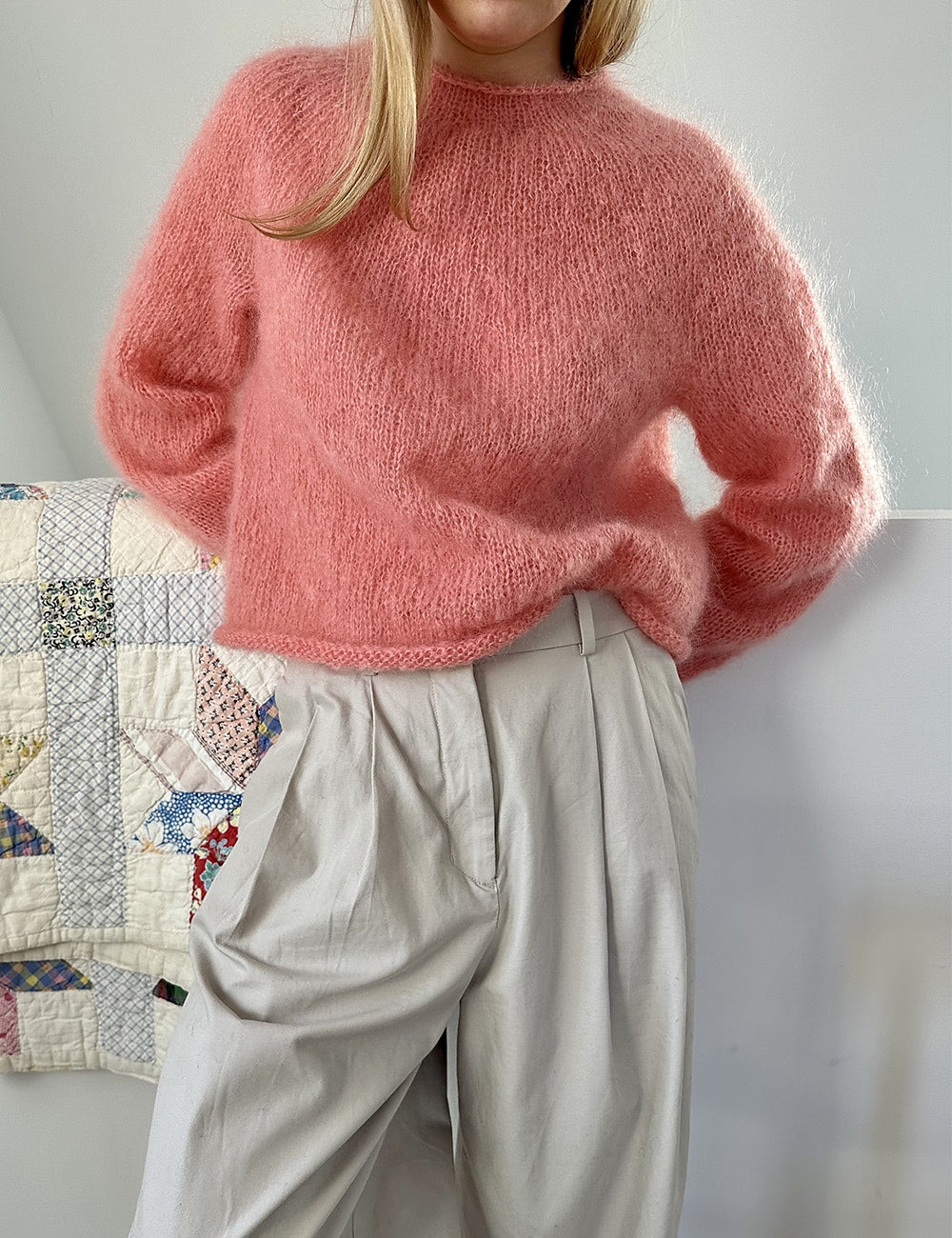 Plain Yoke Sweater by Lene Holme Samsoe
