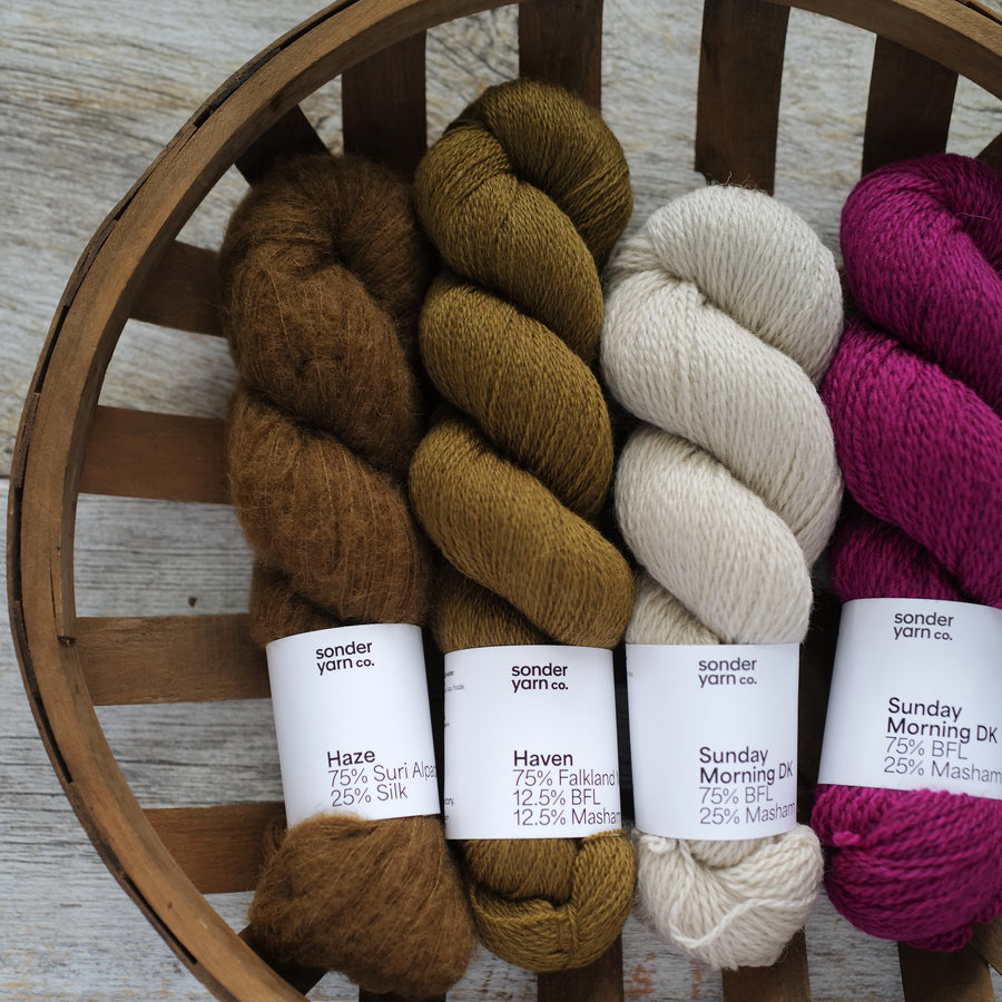 Norma Sweater by My Favourite Things Knitwear (Haven + Haze)