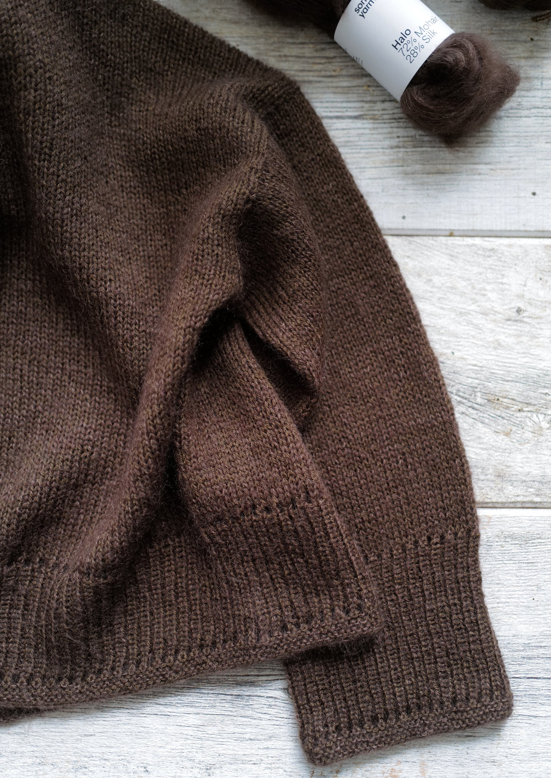 Eyelet Loop Sweater by Other Loops (Haven + Halo)