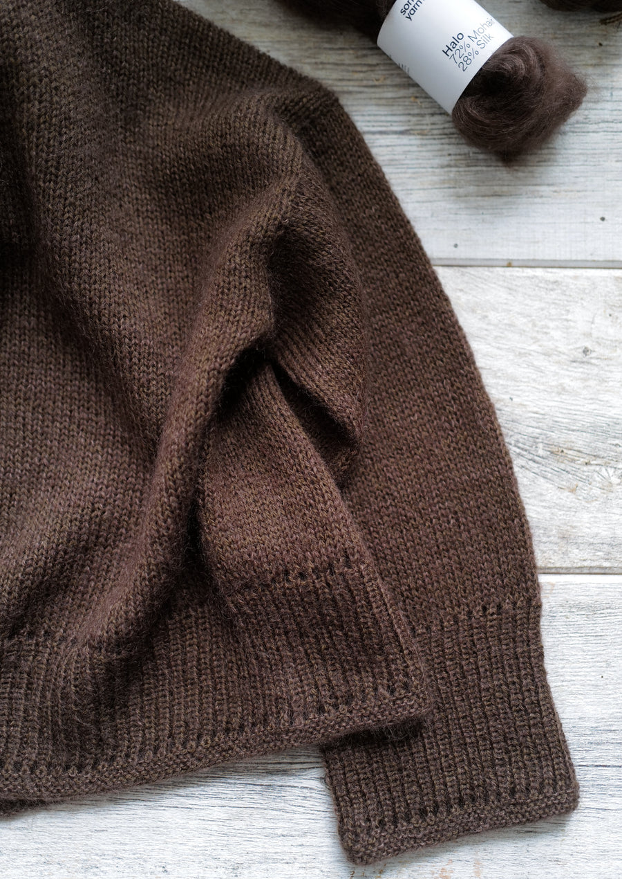 Eyelet Loop Sweater by Other Loops (Haven + Halo)