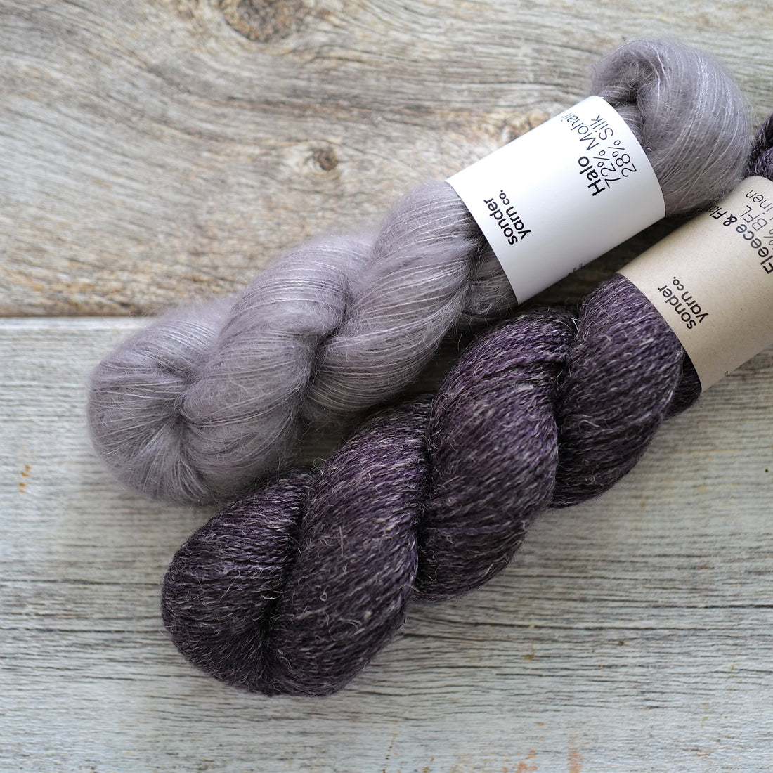 Purple Moon by Isabell Kraemer (Fleece & Flax + Halo)