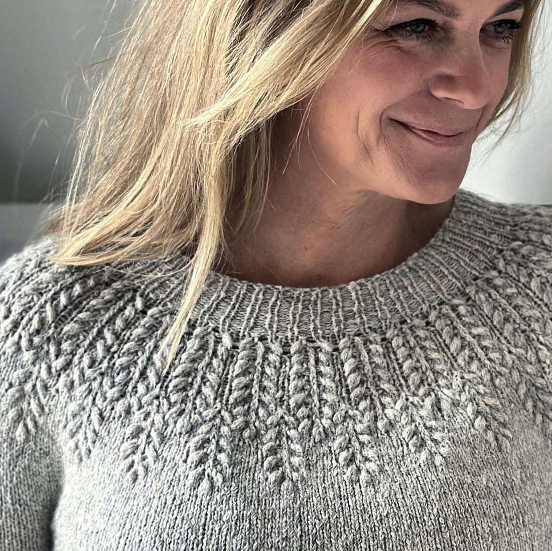 Field Sweater pattern by Camilla Vad