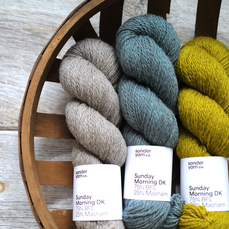 Norma Sweater by My Favourite Things Knitwear (Sunday Morning DK)