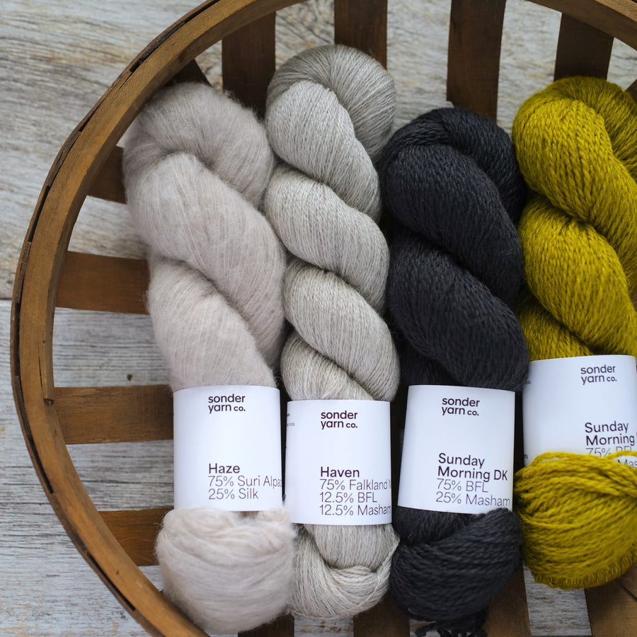 Norma Sweater by My Favourite Things Knitwear (Haven + Haze)