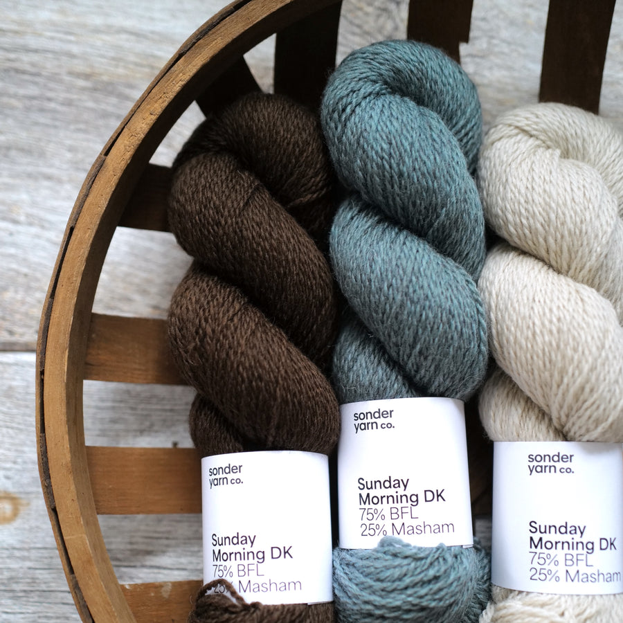 Norma Sweater by My Favourite Things Knitwear (Sunday Morning DK)