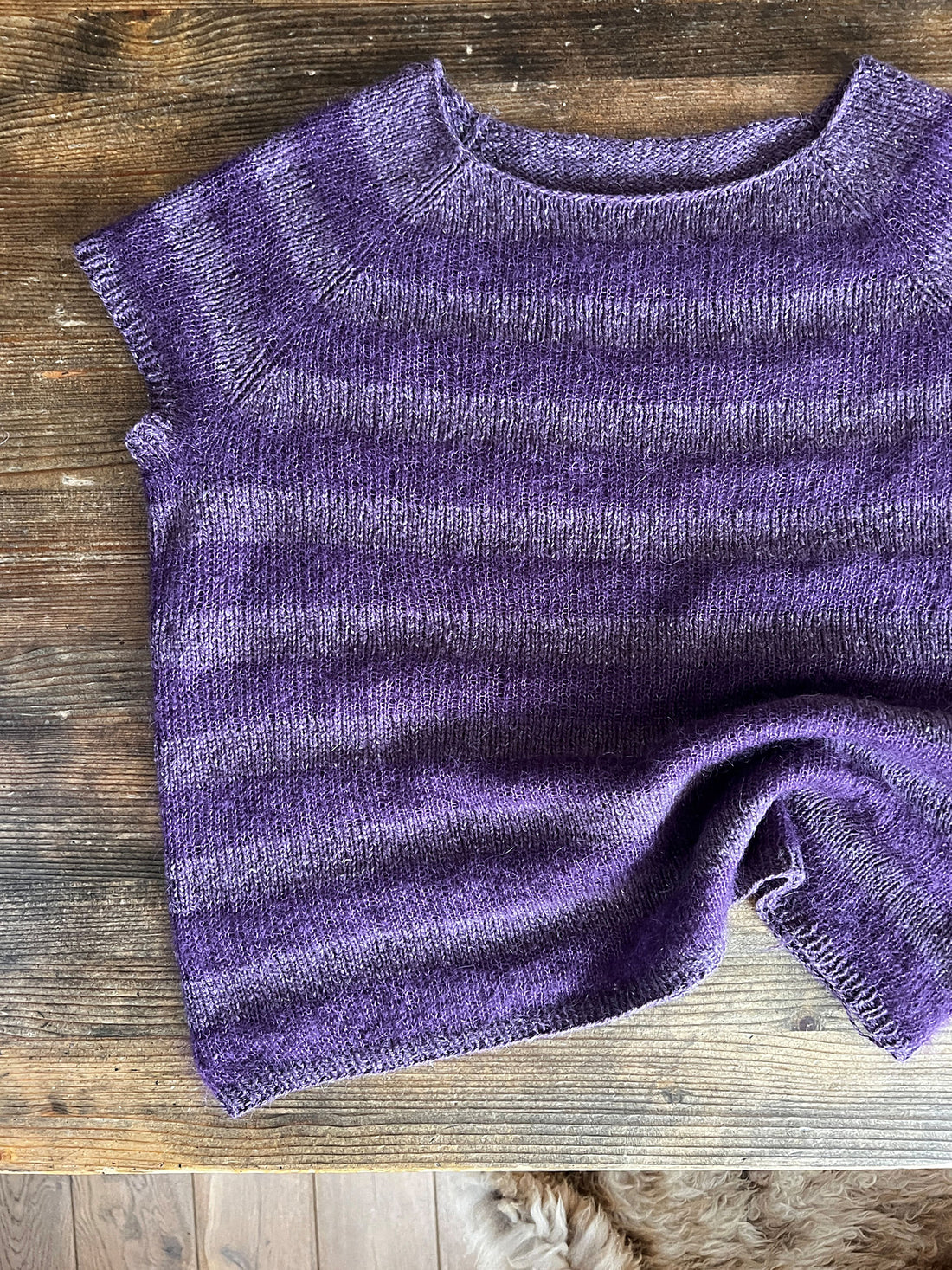 Purple Moon by Isabell Kraemer (Fleece & Flax + Halo)