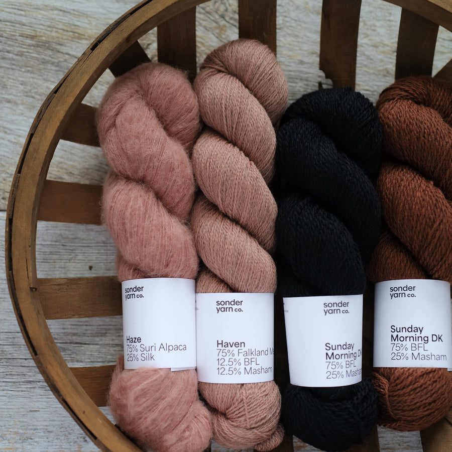 Norma Sweater by My Favourite Things Knitwear (Haven + Haze)