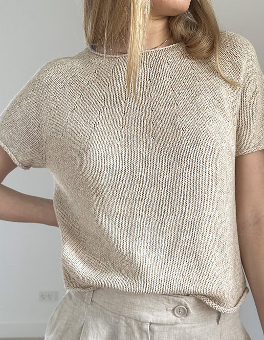 PLAIN YOKE TEE 20 SOLO by Lene Holme Samsøe