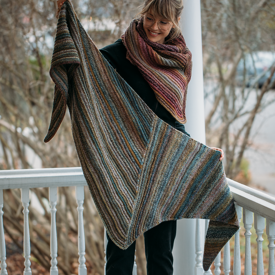 Traveler Shawl by Andrea Mowry