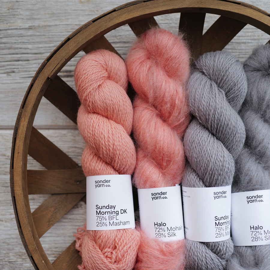 STRIPED Easy Like Sunday Morning by Melissa Clulow / Sonder Yarn Co.