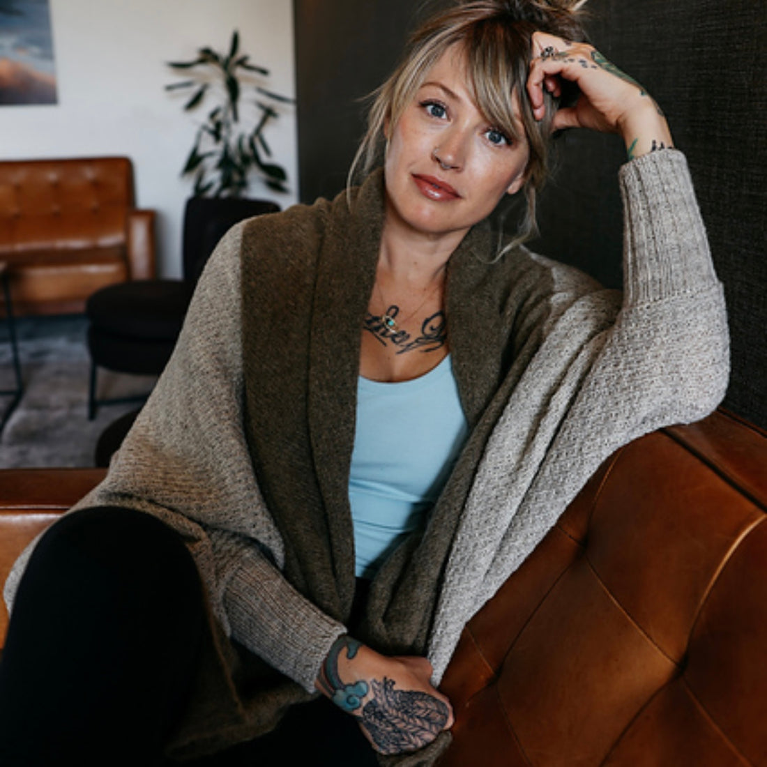 Big Cozy Cardi by Andrea Mowry