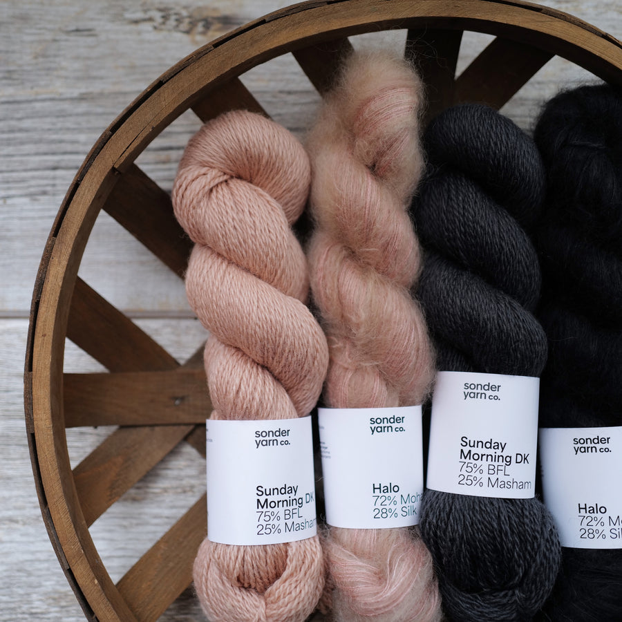 STRIPED Easy Like Sunday Morning by Melissa Clulow / Sonder Yarn Co.