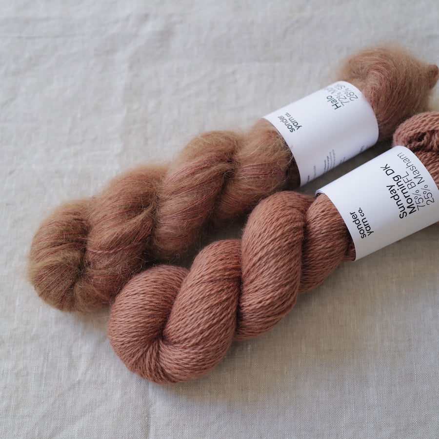 Mouton Noir Hat by Melissa Clulow (Sunday Morning DK + Halo)