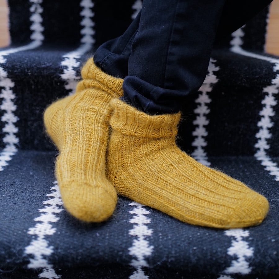 The Indoorsy Socks by Sonder Yarn Co.